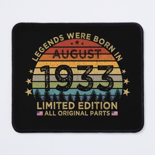Item preview, Legends Were Born In August 1933 Limited Edition Patriotic designed and sold by cssdru.