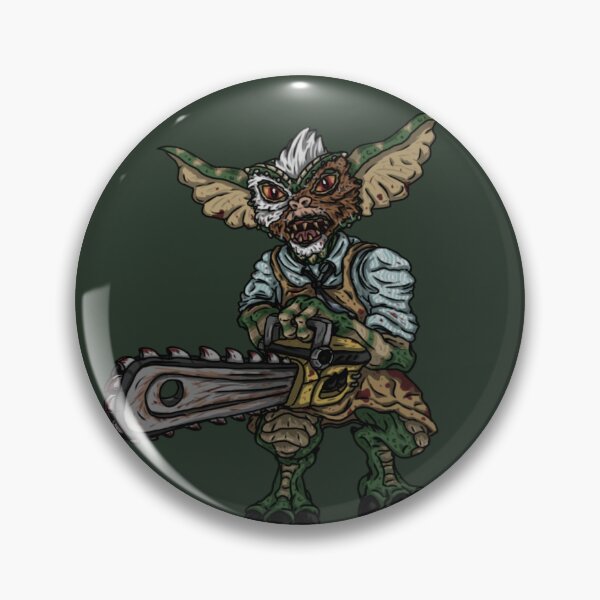 Item preview, Gremlins Stripe Gremlin with his chainsaw  designed and sold by LoganMDesigns.