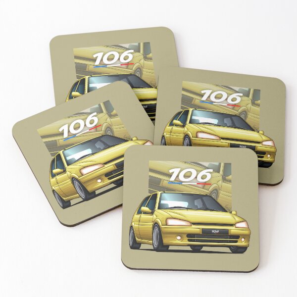 Item preview, Peugeot 106 Rallye GTI Yellow designed and sold by Racing Art Store.