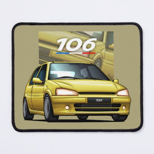 Item preview, Peugeot 106 Rallye GTI Yellow designed and sold by Racing Art Store.