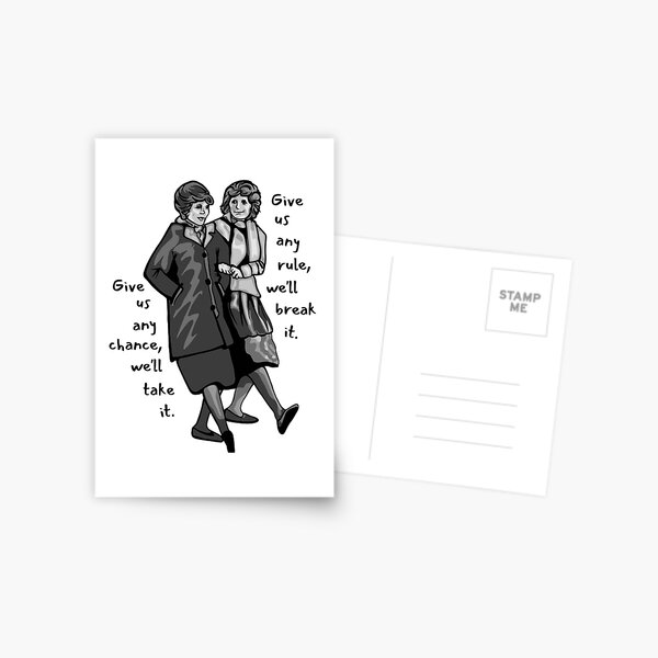 Item preview, Laverne & Shirley Drawing designed and sold by Unhinged Heather.