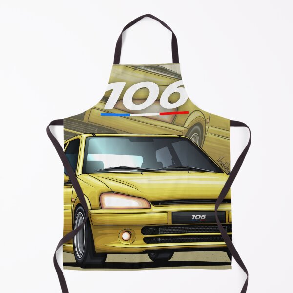 Artikelvorschau, Peugeot 106 Rallye GTI Gelb entworfen und verkauft von Racing Art Store.