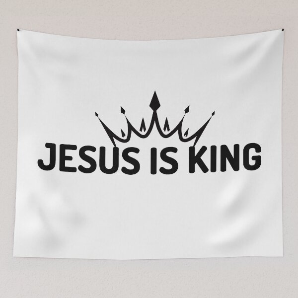Item preview, Jesus is King crown design designed and sold by ChristianLife.