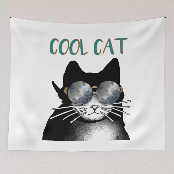 Item preview, Cool Cats in Sunglasses – Funky Stylish Cat Art designed and sold by Vividality.