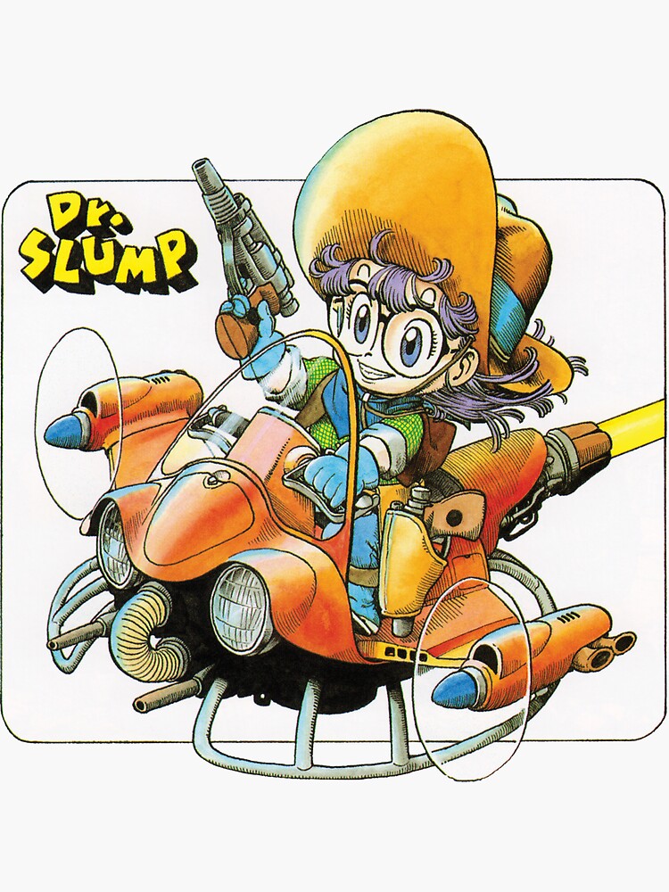 "Dr Slump Manga Volume 10 Cover by Dragon Ball Z creator Akira Toriyama