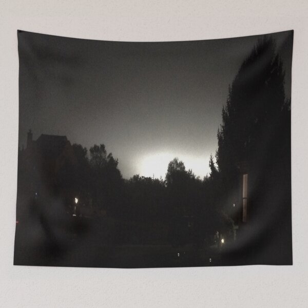 Item preview, Eerie Lights on a Rainy Night designed and sold by CJRPics.