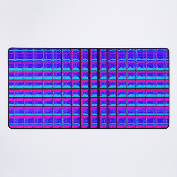 Item preview, Gridded Cyberpunk Cross - Digital Abstract Art 3d Checked Grid Pattern designed and sold by Dator-Abstracts.