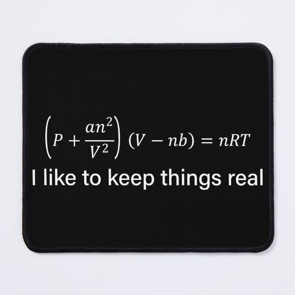 Item preview, Real Gaz of van der Waals Equation - Thermodynamics And Physics designed and sold by ScienceCorner.