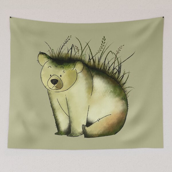 Item preview, Forest Bear  designed and sold by Zaa.