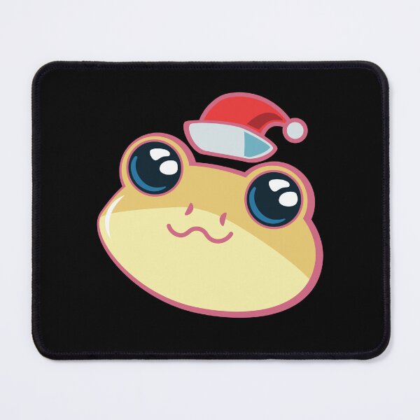 Item preview, Frog With A Christmas Hat | Kawaii Frog Christmas designed and sold by THROUGH-LIFE.