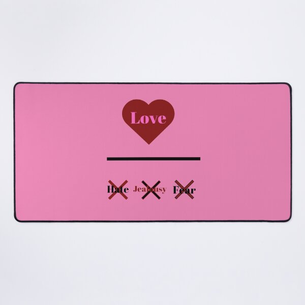Item preview, Love over hate, fear, & jealousy  designed and sold by L-I-E-Store.