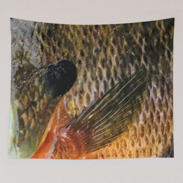 Item preview, Bluegill Skin (Natural) Fish Scales Pattern designed and sold by CJRPics.
