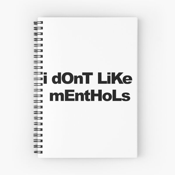Item preview, i dont like menthols 1975 matty healy designed and sold by emhems.