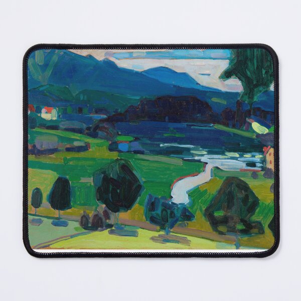 Item preview, Wassily Kandinsky Murnau – View over the Staffelsee (1908)  | Wassily Kandinsky Paintings  designed and sold by TeeARTHY.