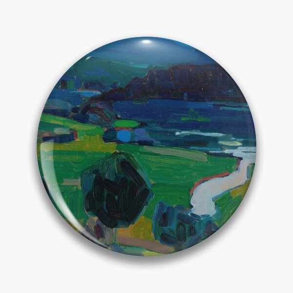 Item preview, Wassily Kandinsky Murnau – View over the Staffelsee (1908)  | Wassily Kandinsky Paintings  designed and sold by TeeARTHY.