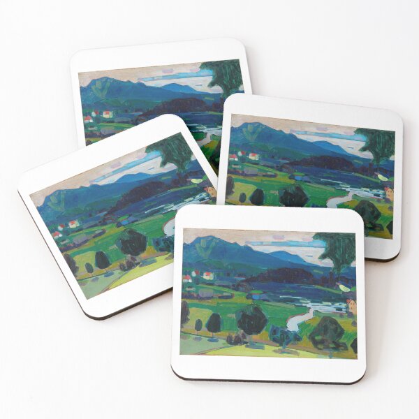 Item preview, Wassily Kandinsky Murnau – View over the Staffelsee (1908)  | Wassily Kandinsky Paintings  designed and sold by TeeARTHY.