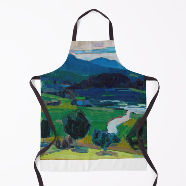 Item preview, Wassily Kandinsky Murnau – View over the Staffelsee (1908) | Wassily Kandinsky Paintings designed and sold by TeeARTHY.