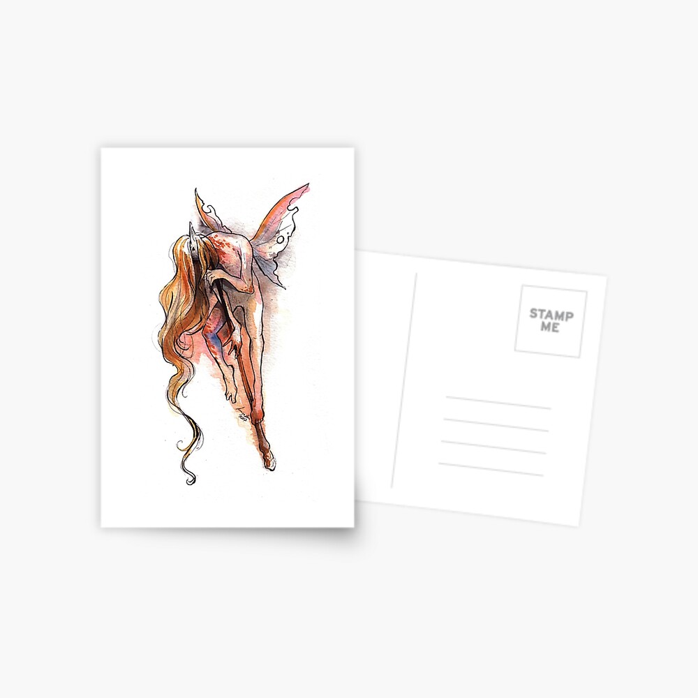 The Crooked Fairy Postcard