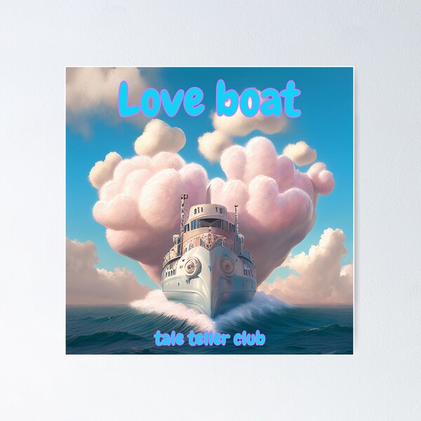 Love Boat by Tale Teller Club Record Cover Art by iServalan CDM Music Track Poster