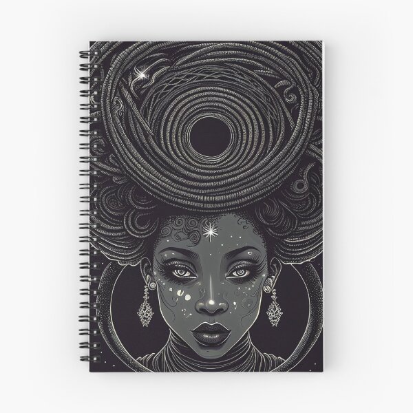 Item preview, True Black Magical Hair from the Darkness of Space designed and sold by LocFestNYC.