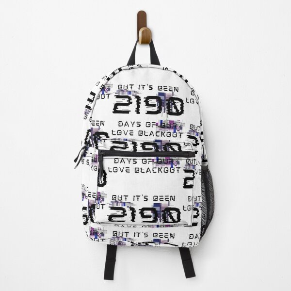 OLAW Brand Classic Glitch Text buy Backpack