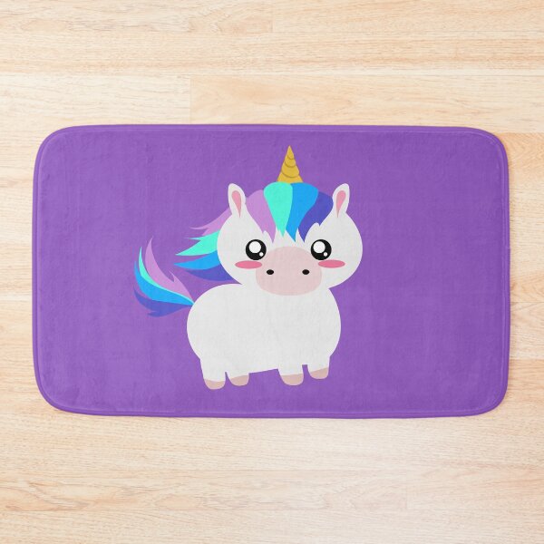 Item preview,  cute blue colorful unicorn designed and sold by yessebel.