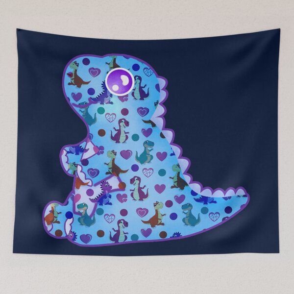 Item preview, Dinosaur silhouette patterns designed and sold by Astralia.