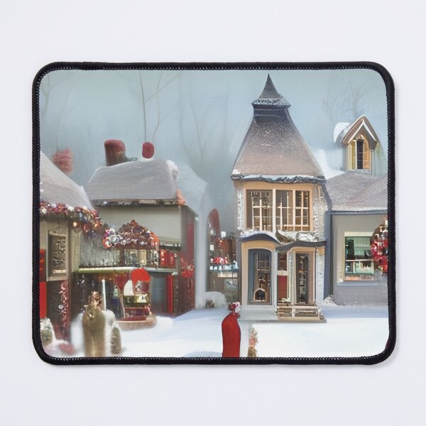 Item preview, Victorian Town at Christmas designed and sold by Poetic Patterns Studio.