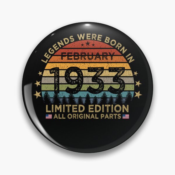 Item preview, Legends Were Born In February 1933 Limited Edition Patriotic designed and sold by cssdru.