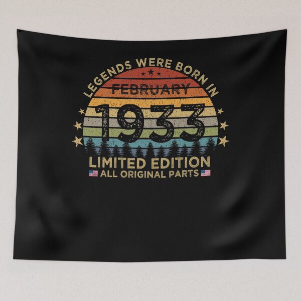 Item preview, Legends Were Born In February 1933 Limited Edition Patriotic designed and sold by cssdru.