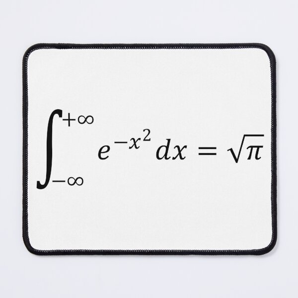 Item preview, Math Equations: Gaussian Integral - Math And Calculus Basics designed and sold by ScienceCorner.