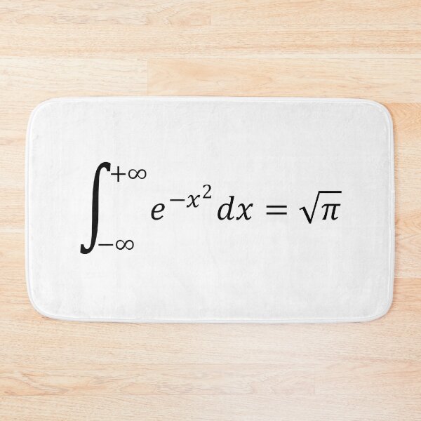 Item preview, Math Equations: Gaussian Integral - Math And Calculus Basics designed and sold by ScienceCorner.