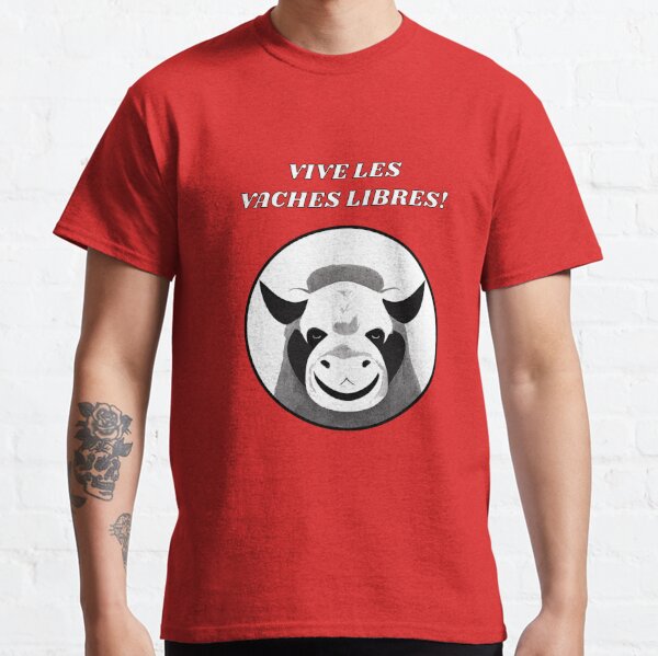 Tee shirt best sale motif vache