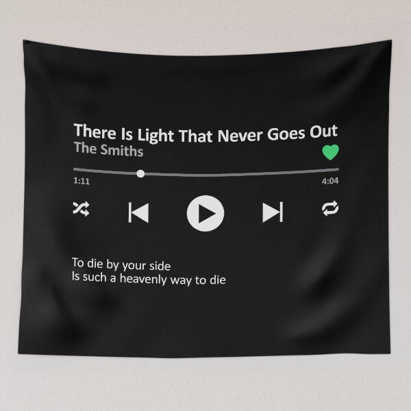 Item preview, There Is A Light That Never Goes Streaming designed and sold by TraceTheFace.