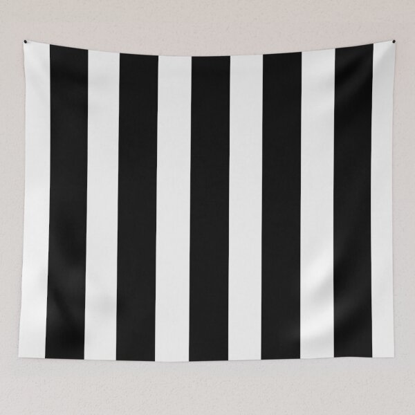 Item preview, Black and White vertical striped  designed and sold by Rami Khalifah.