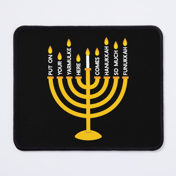 Item preview, Put on your Yarmulke here comes Hanukkah designed and sold by ambertanderes.