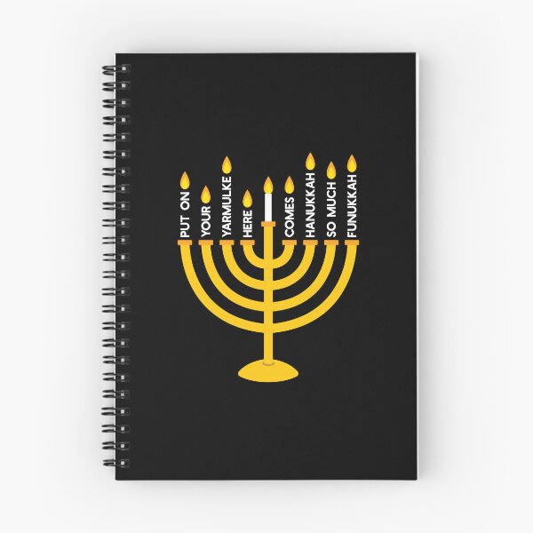 Item preview, Put on your Yarmulke here comes Hanukkah designed and sold by ambertanderes.