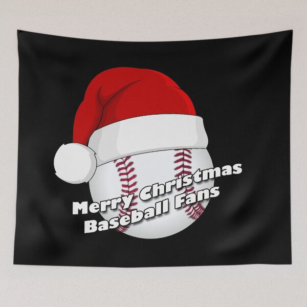 Item preview, Merry Christmas Baseball Fans  designed and sold by CarolM.