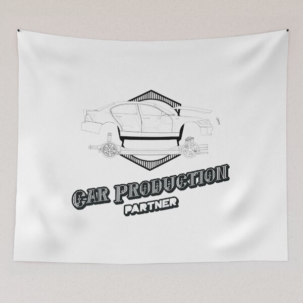 Item preview, Car Production Partner Fixing Top And Bottom In Progress designed and sold by darknessjeff86.