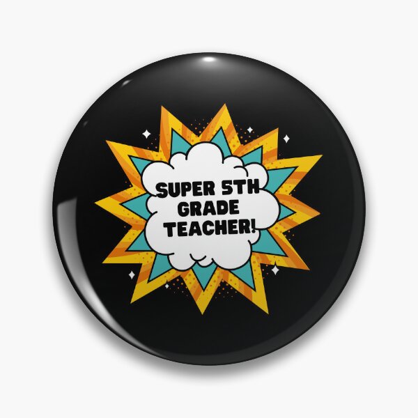 Item preview, Superhero 5th Grade Teacher Appreciation designed and sold by superteachers.