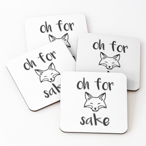 Item preview, Oh for the fox sake designed and sold by silan-chen-art.