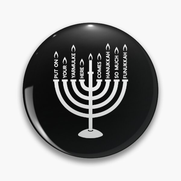 Item preview, Put on your Yarmulke here comes Hanukkah designed and sold by ambertanderes.