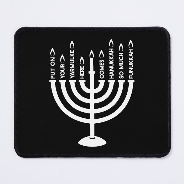 Item preview, Put on your Yarmulke here comes Hanukkah designed and sold by ambertanderes.