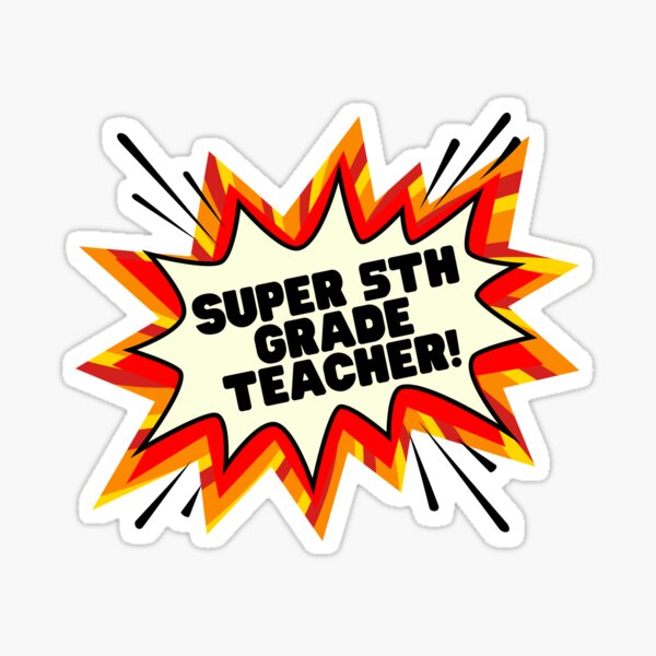 Item preview, 5th Grade Teacher Appreciation designed and sold by superteachers.