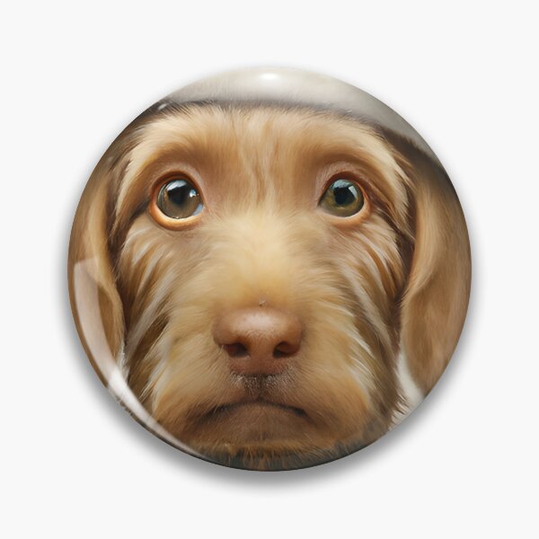 Item preview, Christmas Basset Fauve de Bretagne Wearing A Santa Hat designed and sold by ZenEverAI.