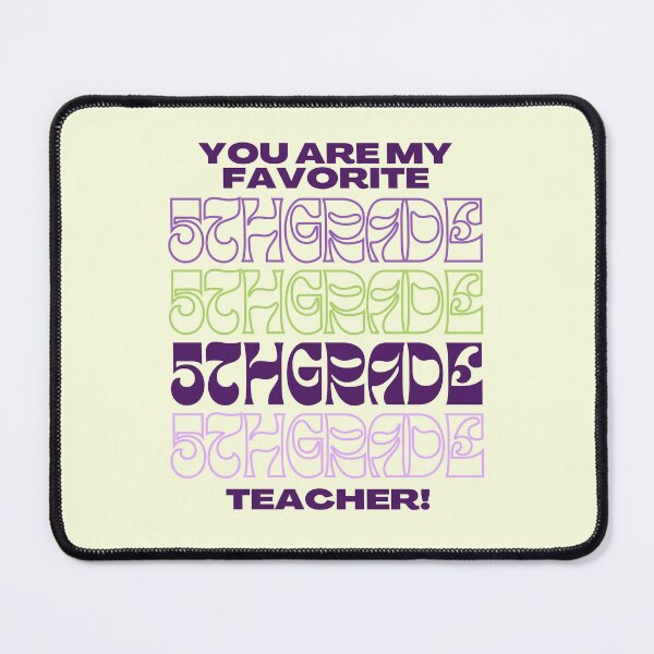 Item preview, 5th Grade Teacher Appreciation designed and sold by superteachers.
