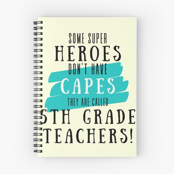 Item preview, Superhero 5th Grade Teacher Appreciation designed and sold by superteachers.
