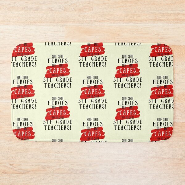 Item preview, Superhero 5th Grade Teacher Appreciation designed and sold by superteachers.