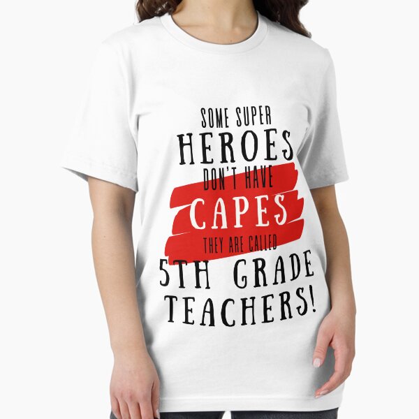 Item preview, Superhero 5th Grade Teacher Appreciation designed and sold by superteachers.