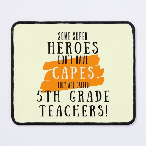 Item preview, Superhero 5th Grade Teacher Appreciation designed and sold by superteachers.